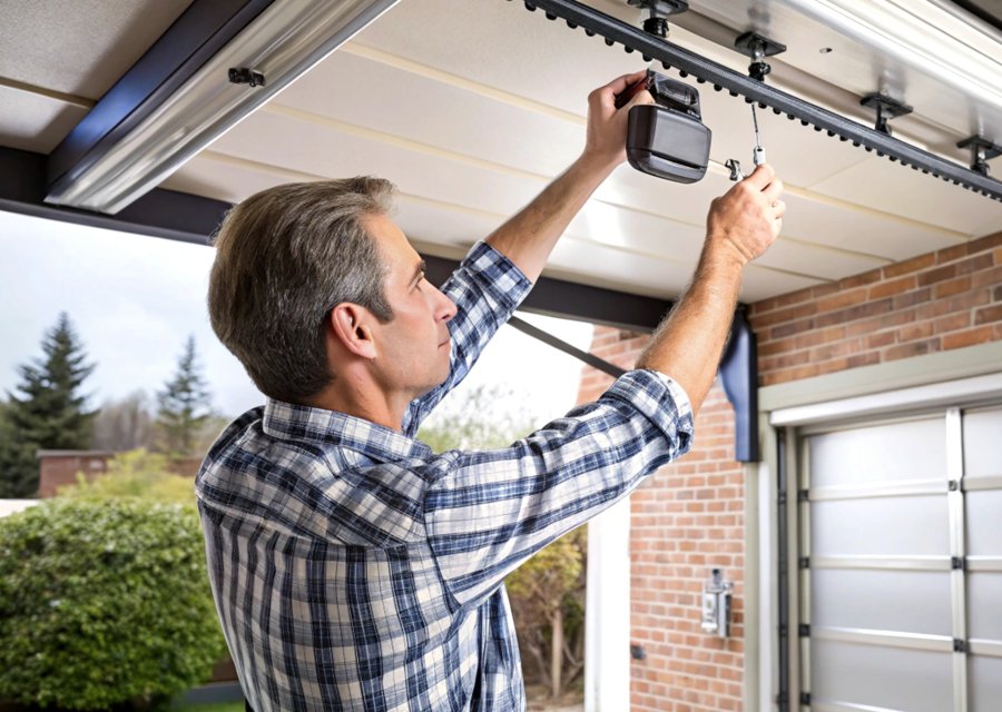 Garage-door work by Hughes Garage Door Systems in Clementon, NJ