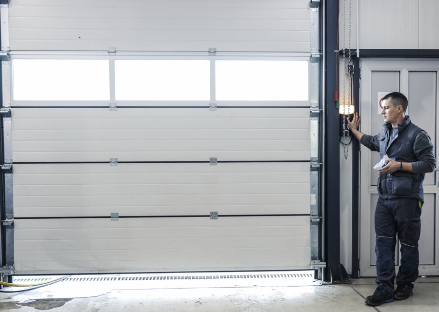 Garage-door work by Plus Garage Door Service and Repair in Atlanta, GA