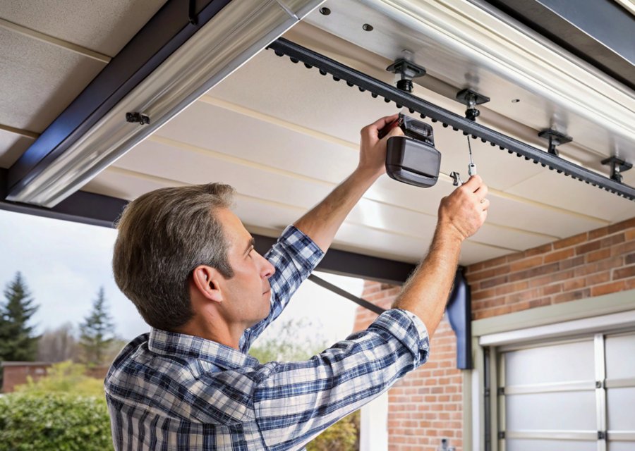 Garage-door work by Olympus Garage Door Repair in Arlington, VA