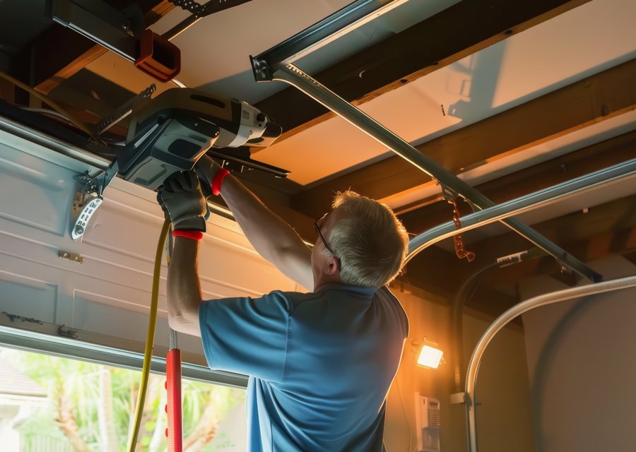 Garage-door work by Tricounty Garage Door in Macon, GA