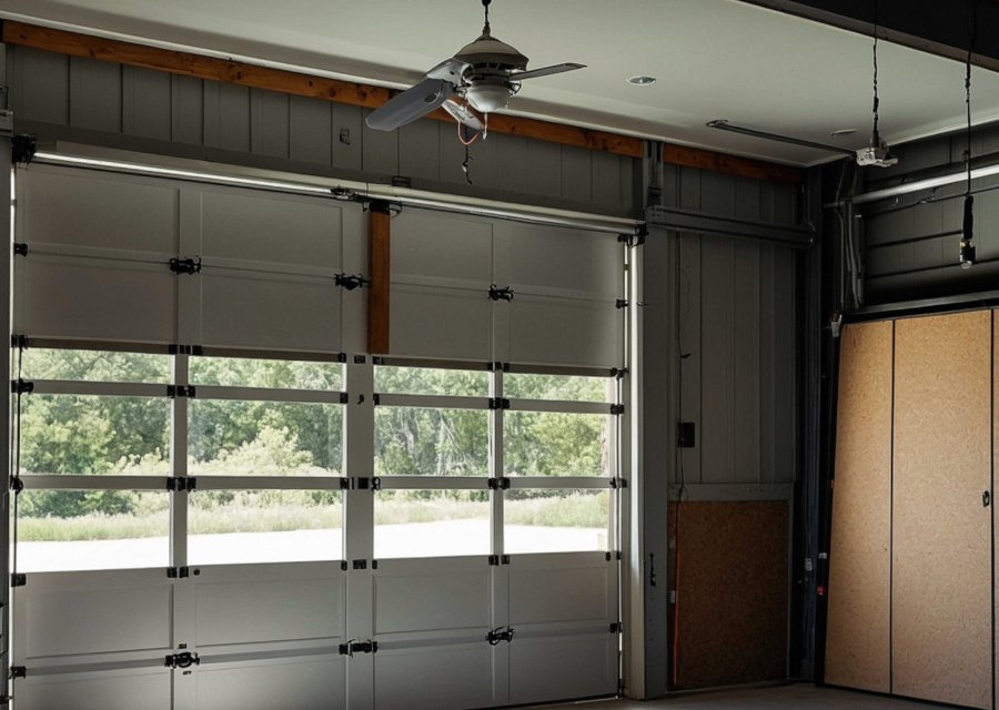 Garage-door work by Bens Garage Door Repair Inc. in Lower Burrell, PA