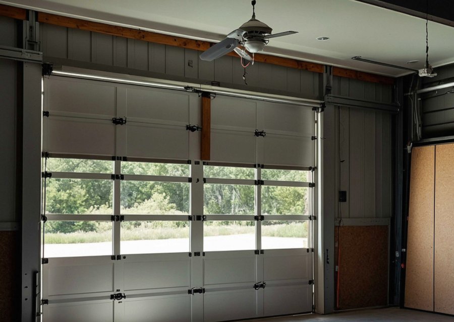 Garage-door work by Wayne Garage Door Service in Newnan, GA