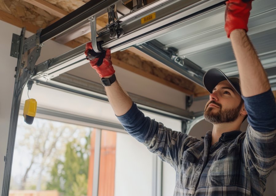 Garage-door work by Belmar Garage Doors in Lutherville Timonium, MD