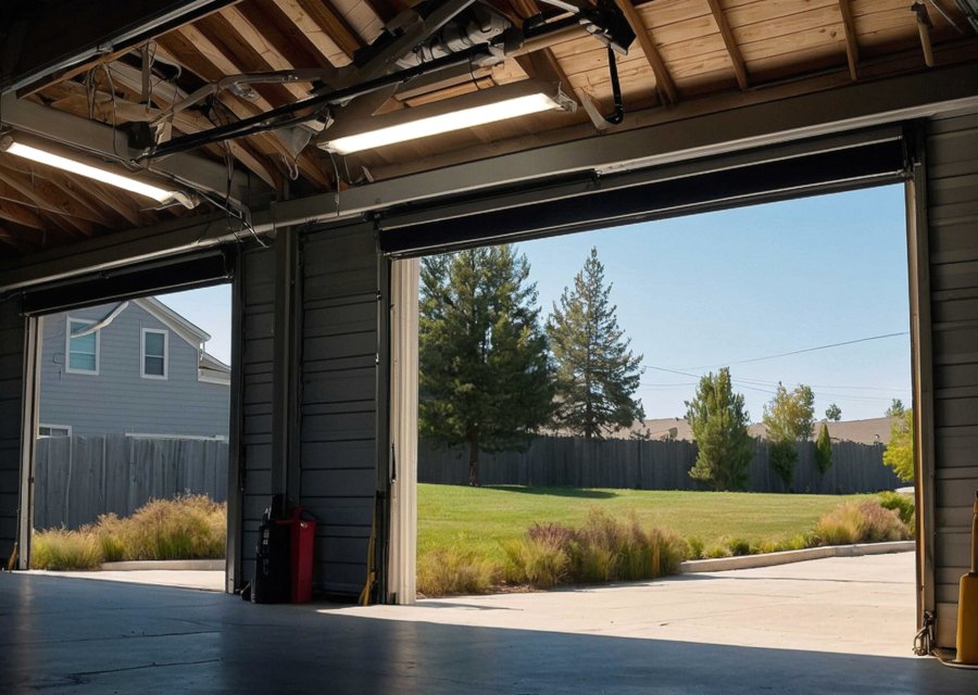 Garage-door work by D & L Garage Doors in Marion, IA