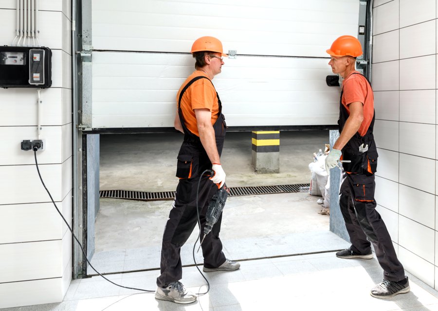 Garage-door work by Logan Garage Door Techs in Elizabeth, NJ