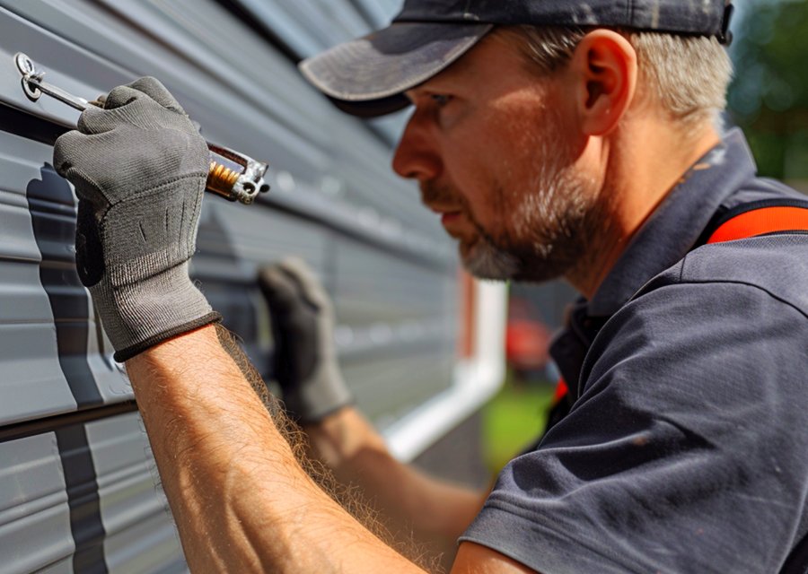 Garage-door work by Guy Garage Door Repair in Roy, UT