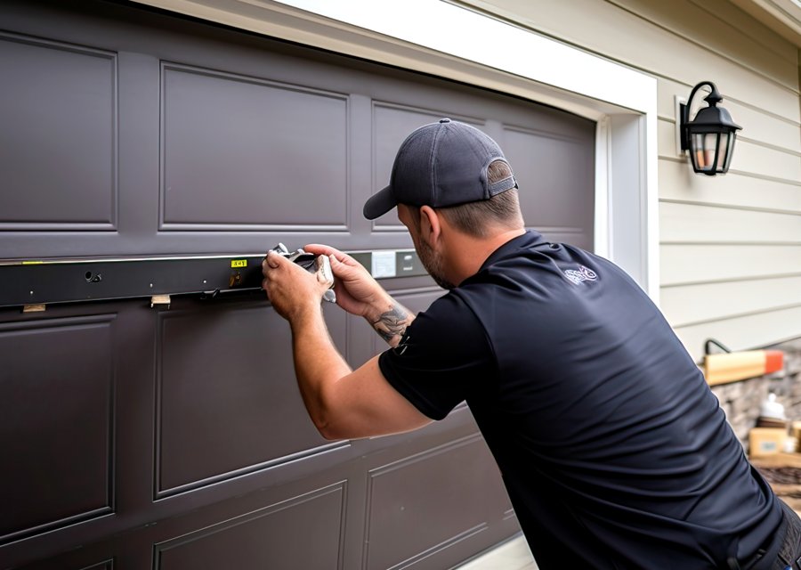 Garage-door work by Independent Overhead Doors in Commercial, NJ