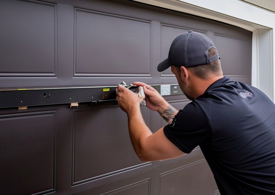 Garage-door work by Affordable Overhead Door Co in Maplewood, NJ