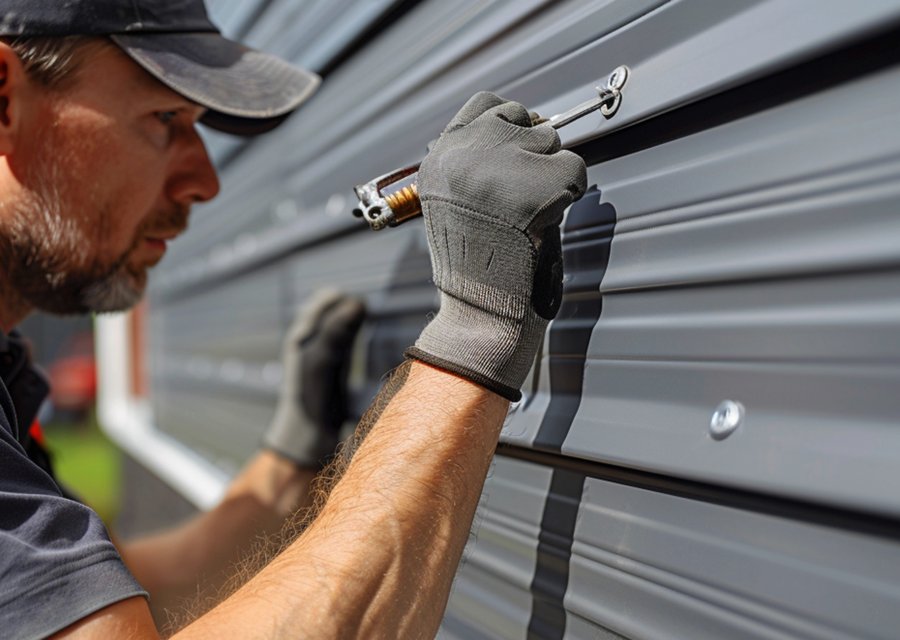 Garage-door work by On Track Garage Door Service in Arlington, VA