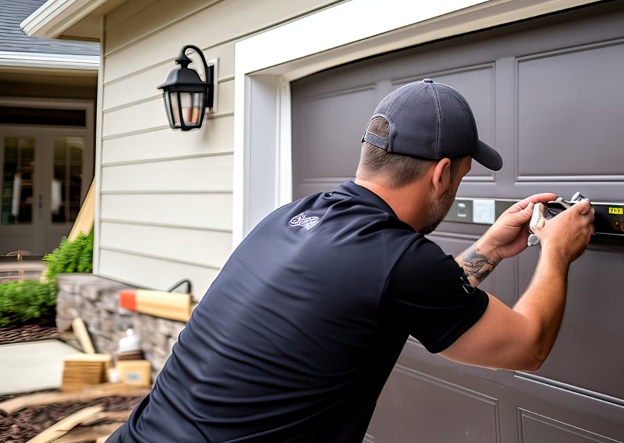 Garage-door work by Davis Garage Doors in Key West, FL