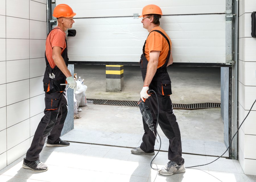 Garage-door work by Classic Garage Door Service LLC. in Hialeah, FL
