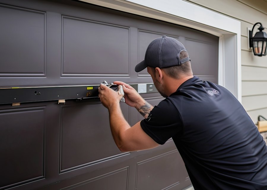 Garage-door work by Homer's Garage Door Services in San Diego, CA
