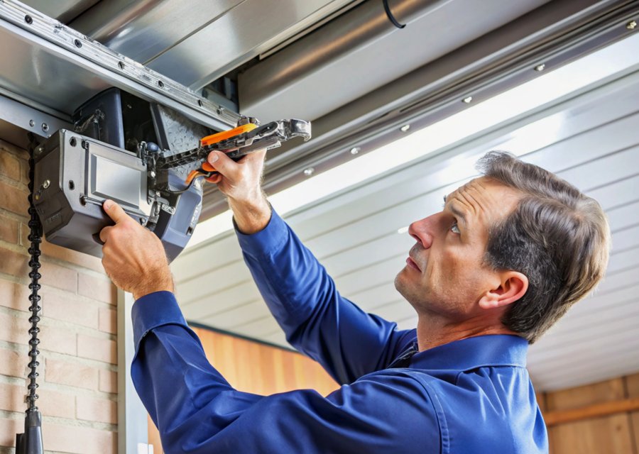 Garage-door work by Holly Wood Garage Doors in Secaucus, NJ