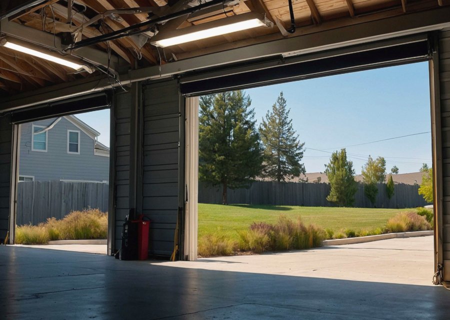 Garage-door work by Reliable Overhead Doors in Corning, NY