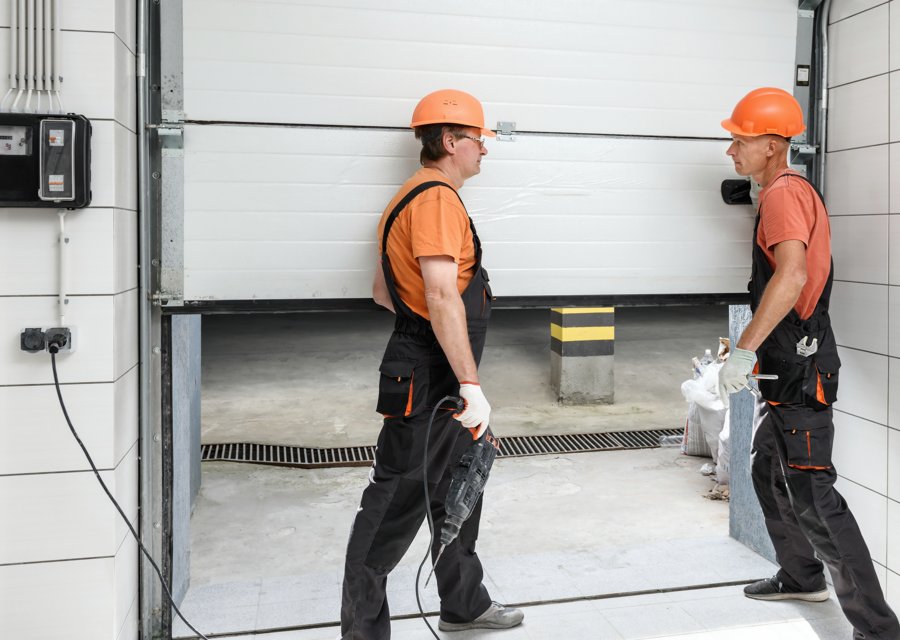 Garage-door work by J&M Garage Door Repair in Orlando, FL