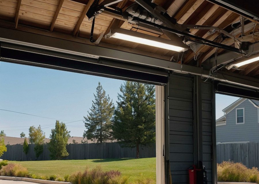 Garage-door work by ABQ Garage Door Repair in Clay, AL
