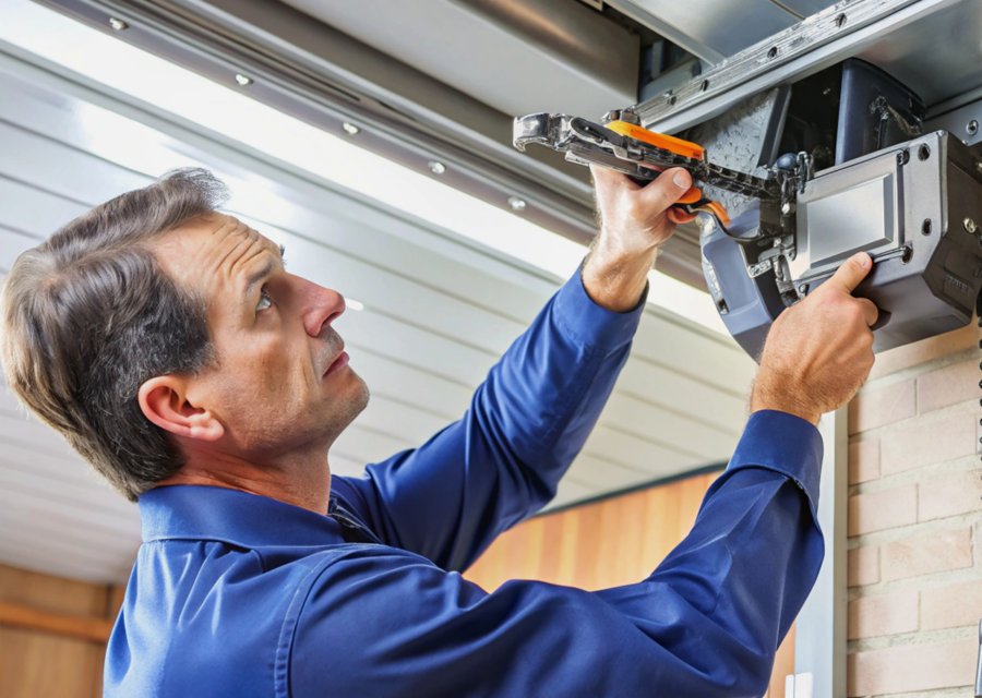 Garage-door work by Summit Coast Garage Door Repair in Houston, TX