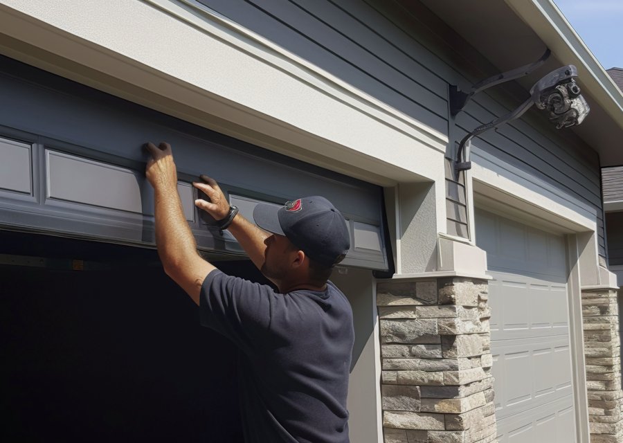 Garage-door work by Garage Doors America in Spokane, WA