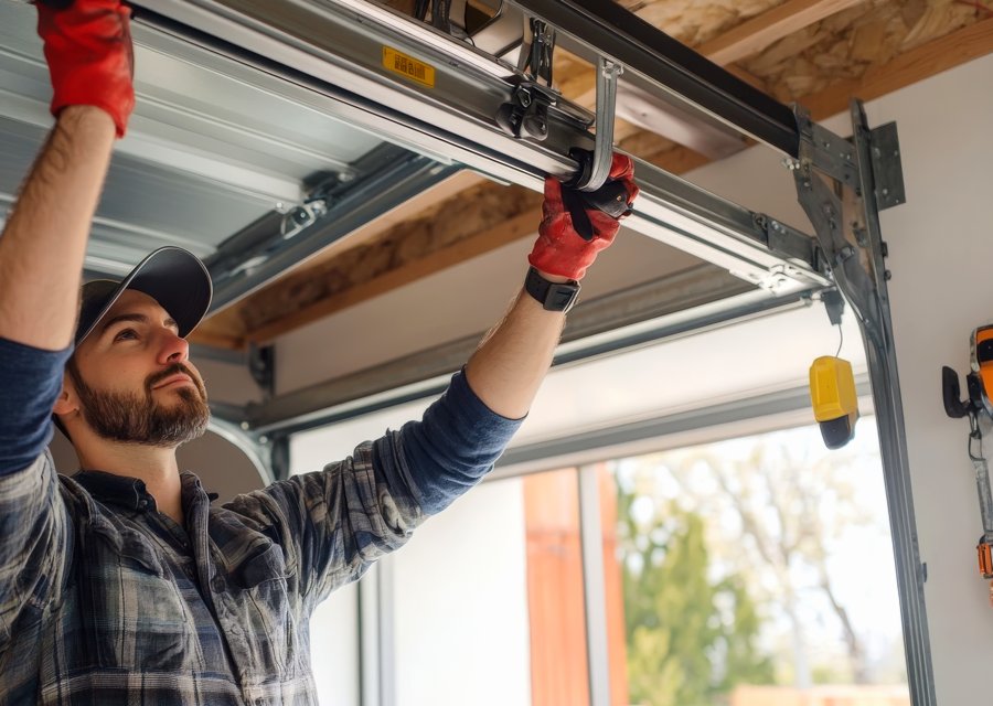 Garage-door work by McIllwain Garage Doors in Trenton, NJ