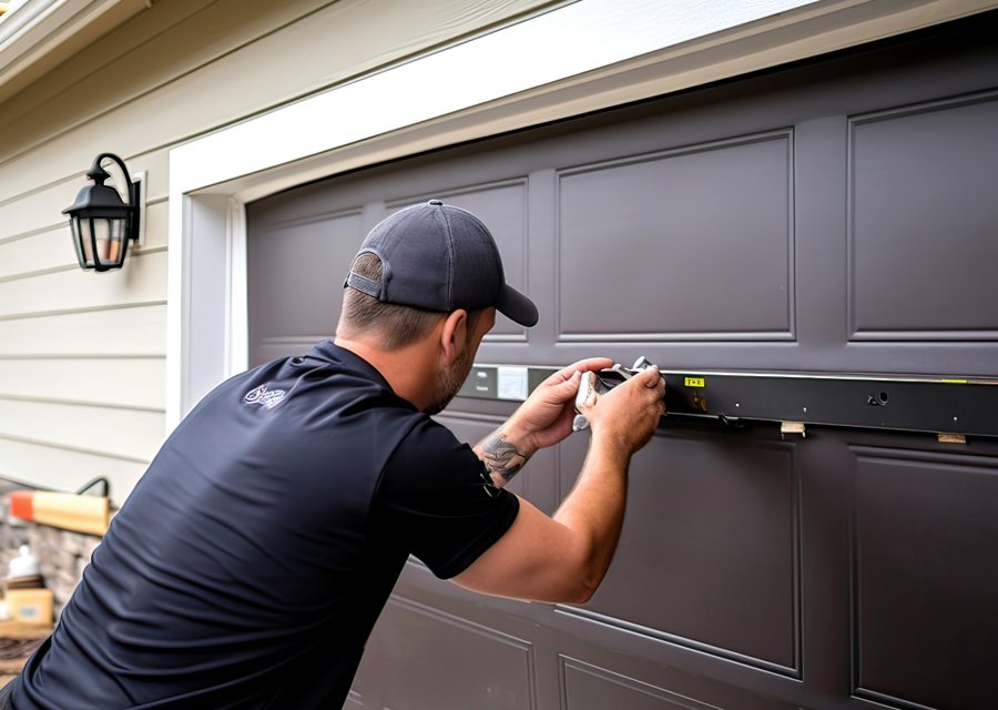 Garage-door work by Belltown Garage Door in Cedar Falls, IA