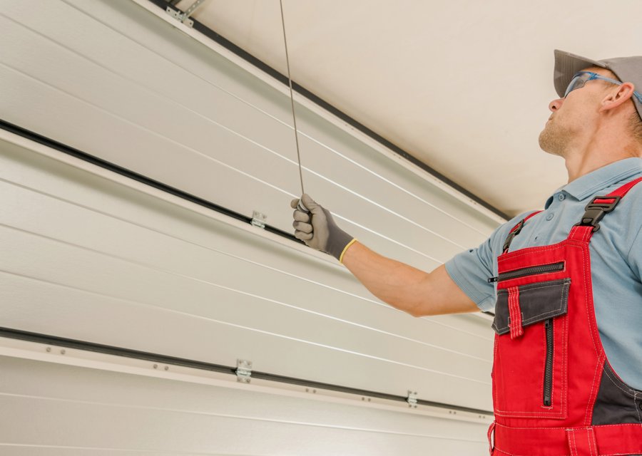 Garage-door work by Master Garage Door Co. in Philadelphia, PA