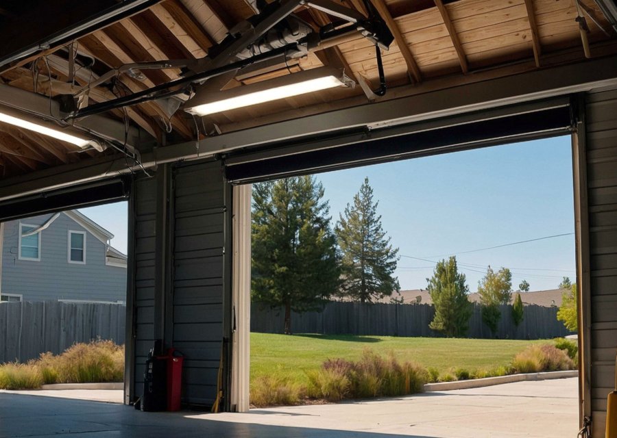 Garage-door work by Watkins Garage Door Service in Clovis, NM