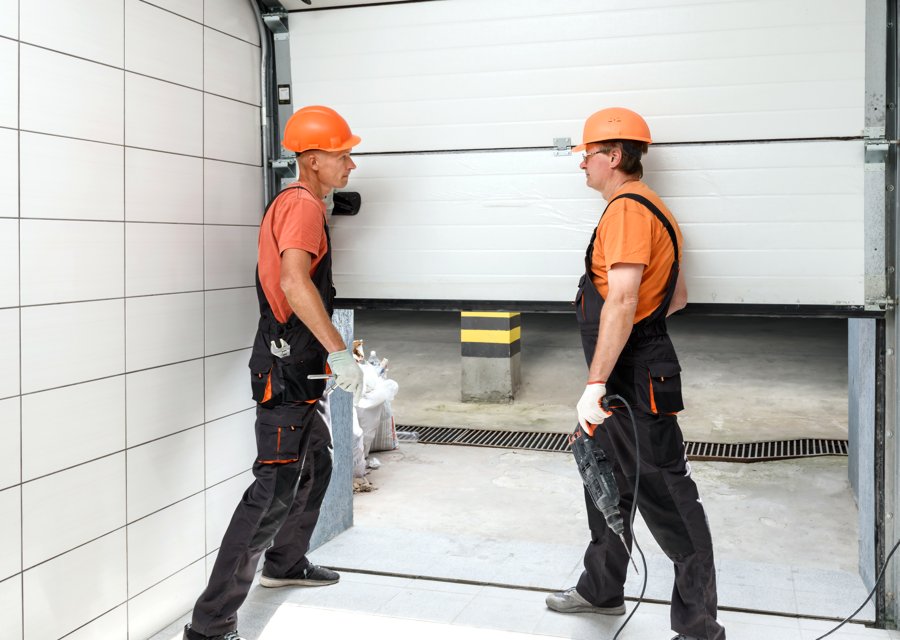 Garage-door work by Your Garage Door Guys in Petersburg, VA