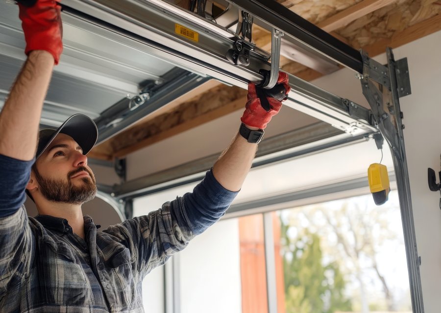 Garage-door work by C & C Garage Doors in Reisterstown, MD