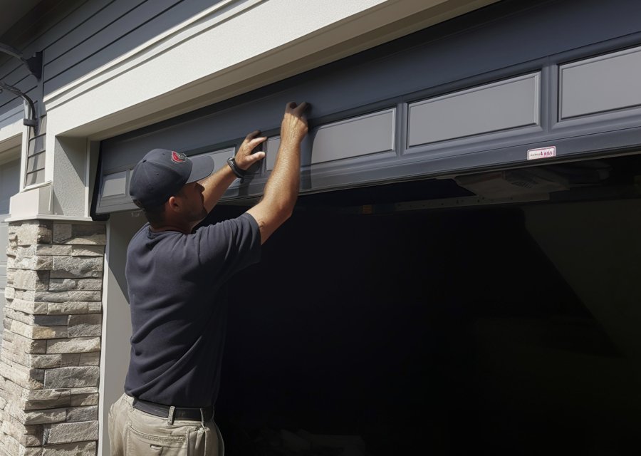 Garage-door work by MY Tech Garage Door Repair in Bivins, TX