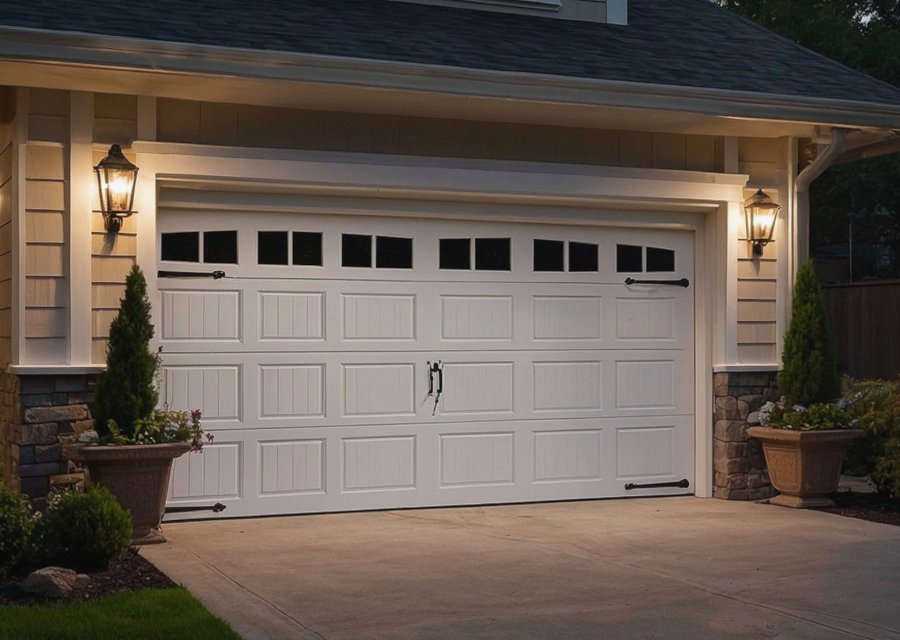 Garage-door work by King's Garage Door Repair Llc in Albany, NY