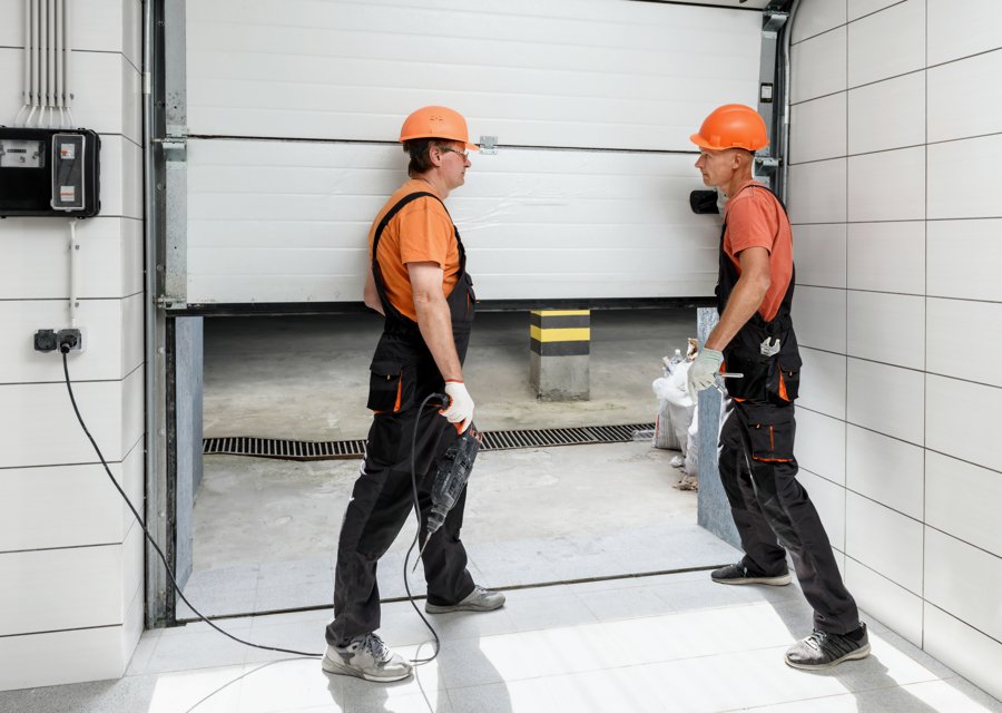Garage-door work by Jr's Garage Door's in San Leandro, CA