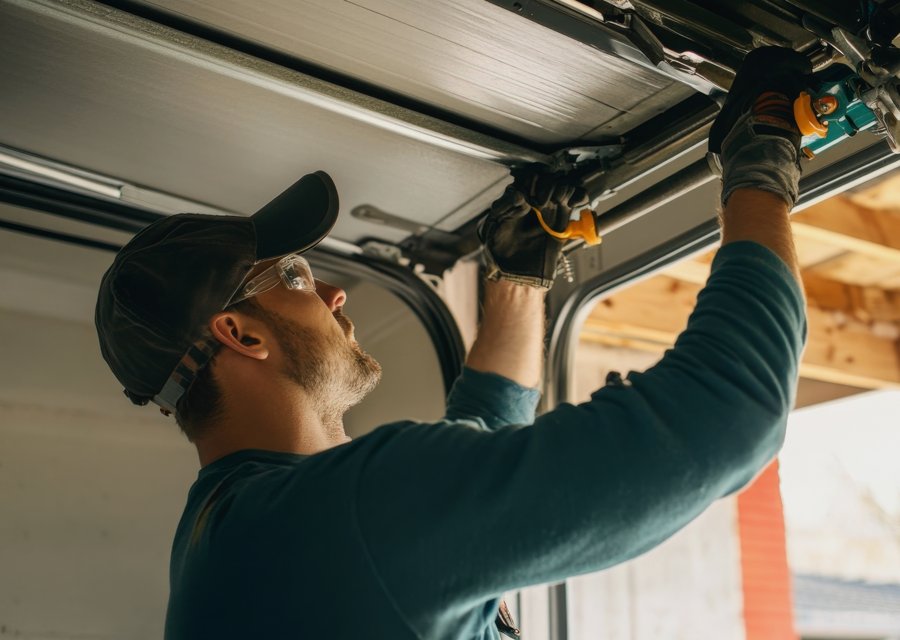 Garage-door work by Tony's Garage Door in Taos, NM