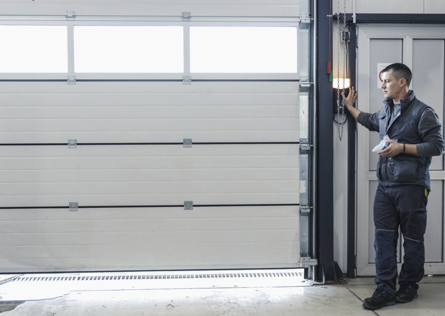 Garage-door work by Advanced Garage Door in Huntington Station, NY