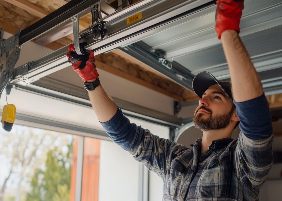 Garage-door work by Easy Garage Door repair in Palo Alto, CA
