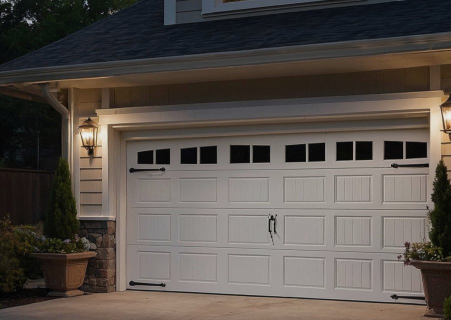 Garage-door work by Jim's Garage Door & Service in Los Lunas, NM