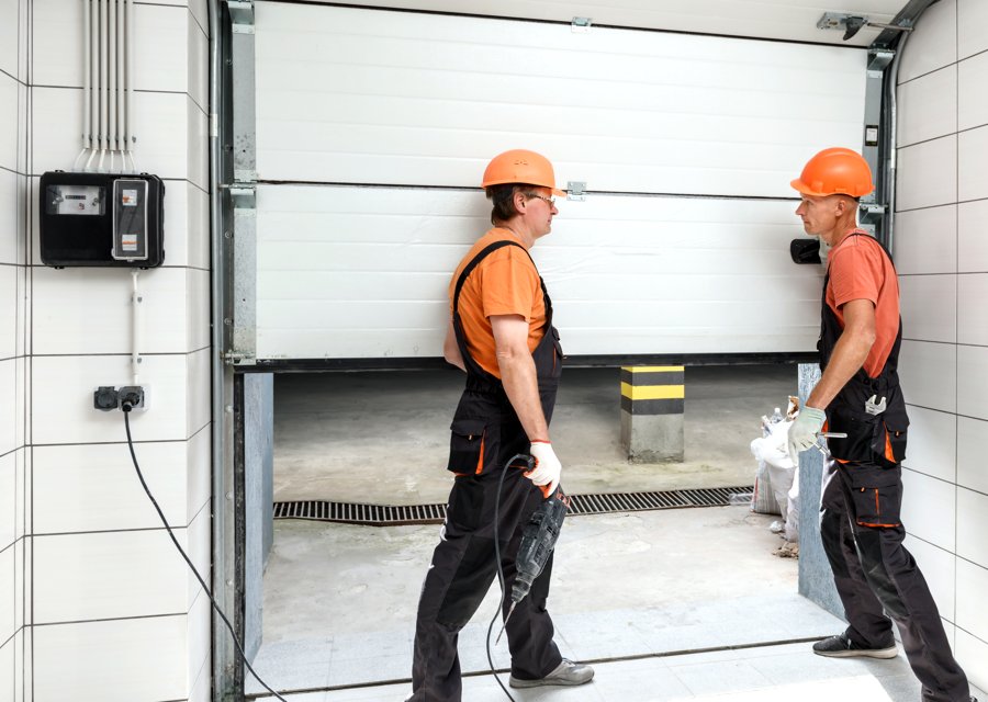 Garage-door work by Chandlor's Garage Door Service in Hobbs, NM