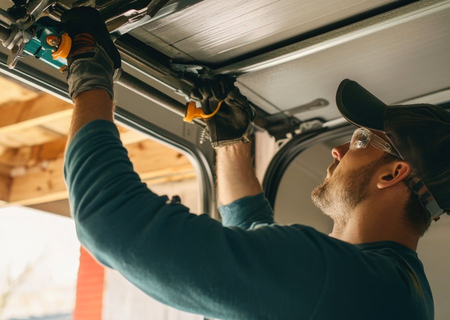 Garage-door work by Gold Express Garage Door in Cherry Hill, NJ