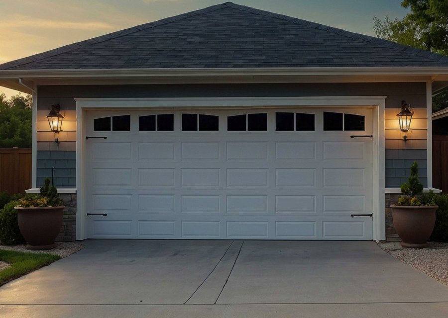 Garage-door work by Max Garage Door Services in Fair Haven, NJ