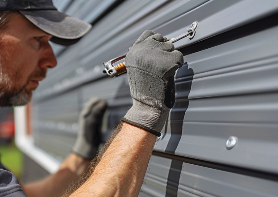 Garage-door work by On Track Overhead Doors in Arlington, VA