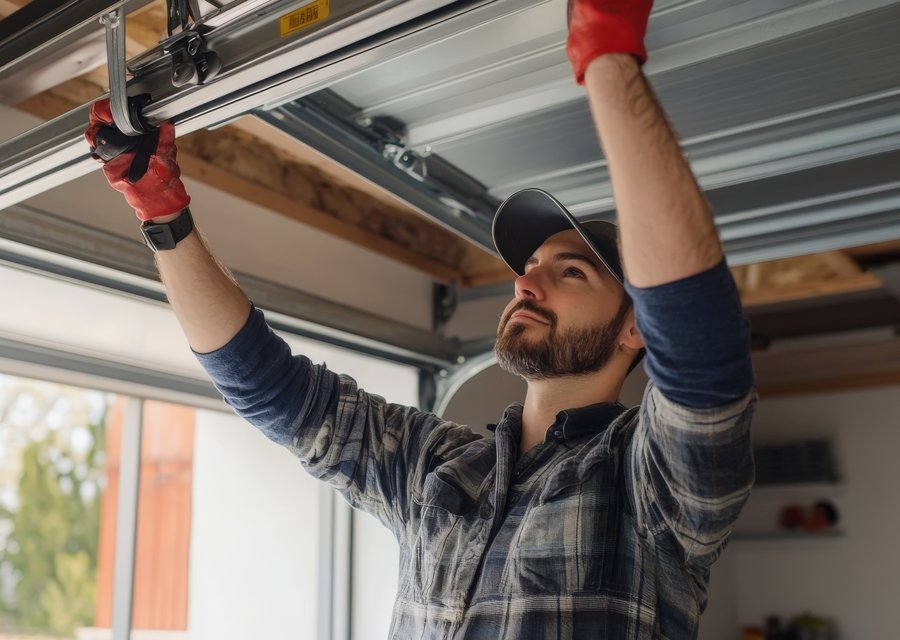 Garage-door work by Wilson Brothers Garage Door Repair in Norcross, GA