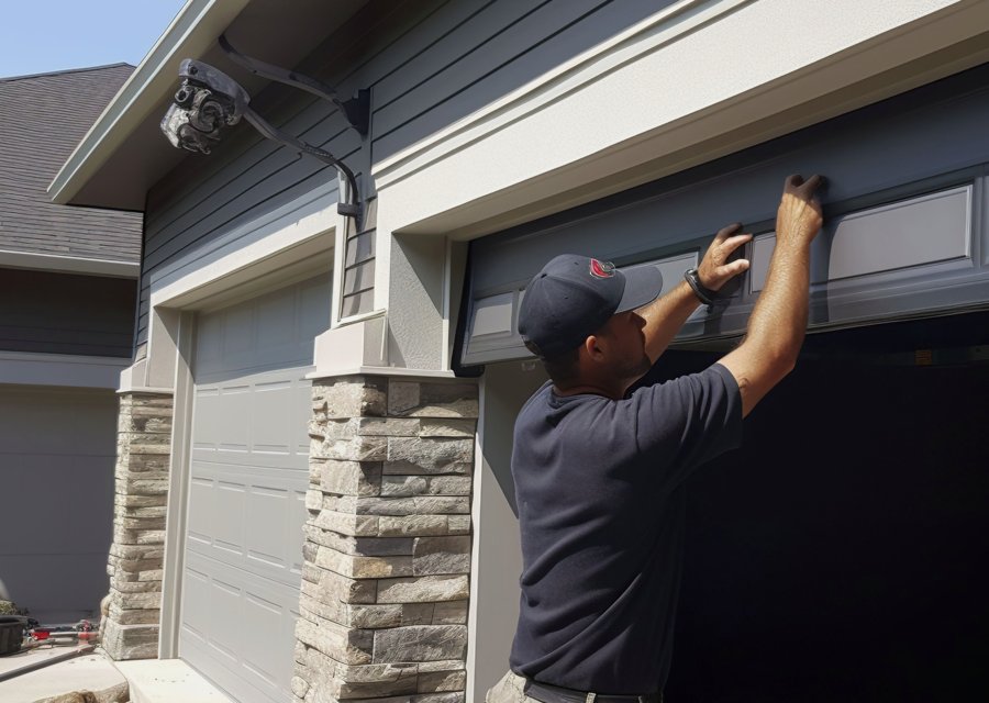Garage-door work by Wyatt Garage Door Experts in Dundalk, MD