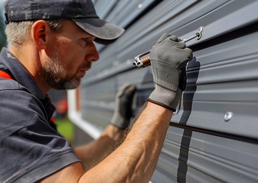 Garage-door work by Quality Garage Door Services in Cleveland, OH