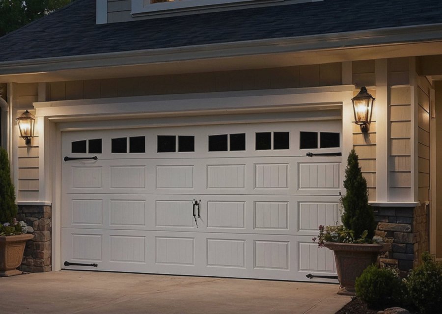 Garage-door work by Hartley's Garage Door Service in Naples, FL