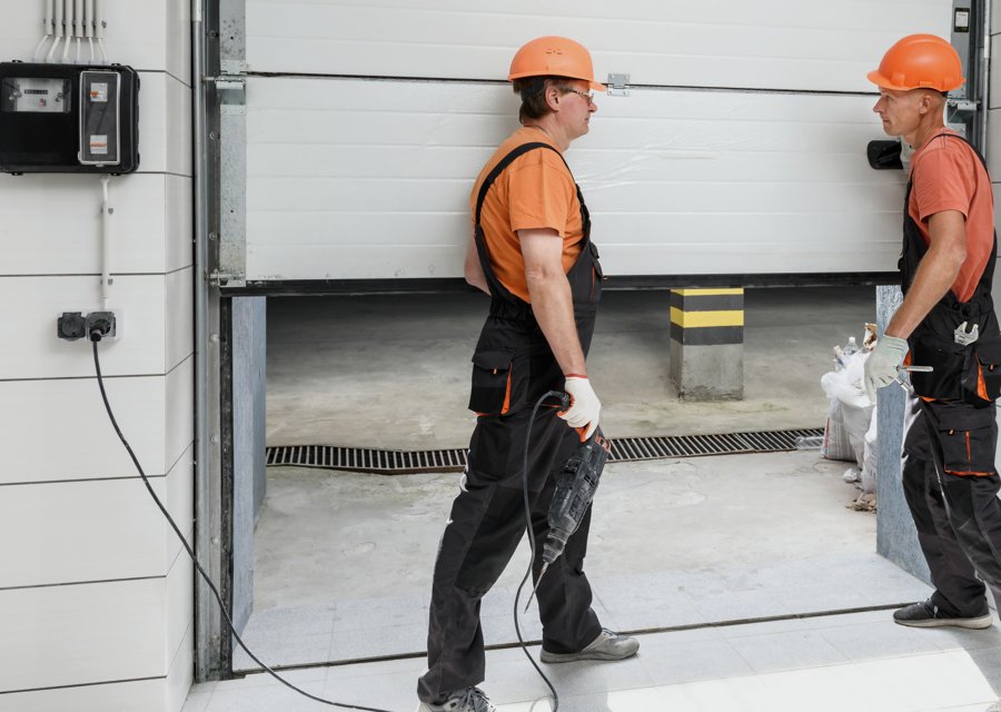 Garage-door work by Mark Garage Door Experts in Shrewsbury, MA