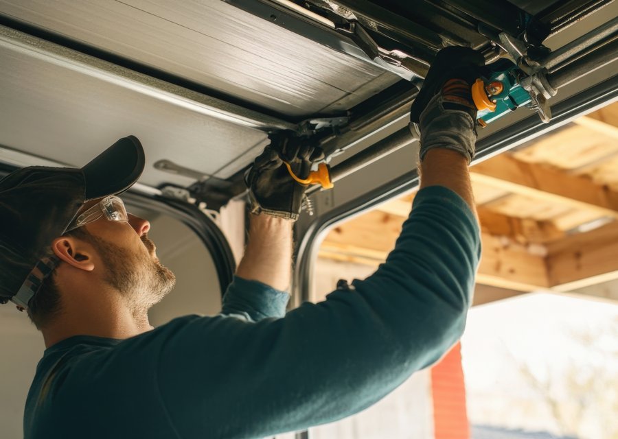Garage-door work by Deluxe Garage Door Repair in Maryville, TN