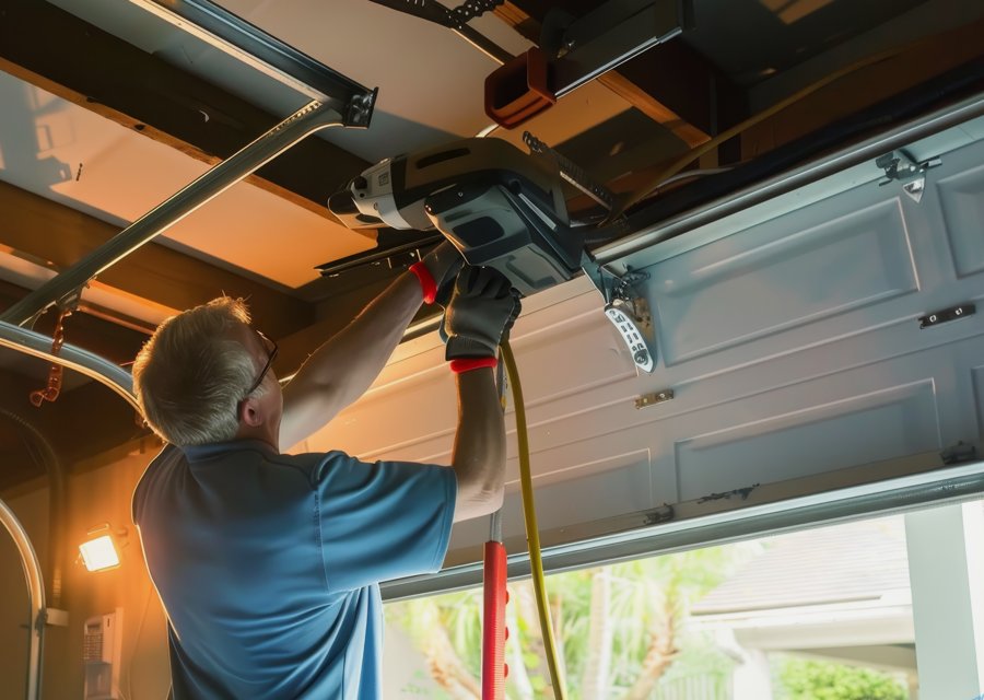 Garage-door work by Sliverlight Garage Door Repair in Jersey City, NJ