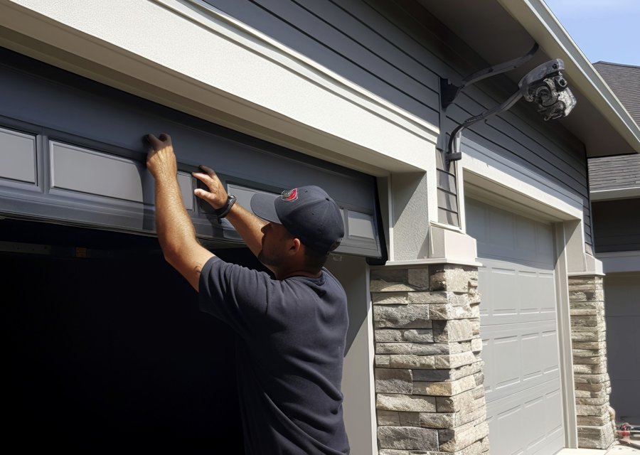 Garage-door work by TrueCare Garage Door Service in Columbus, OH