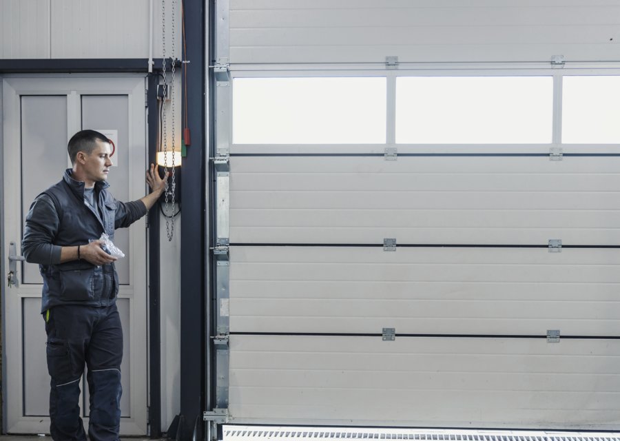 Garage-door work by Capitolix Garage Door's Repair in Lower Windsor, PA