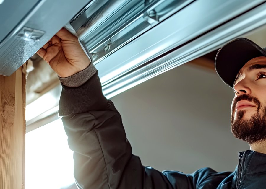Garage-door work by Arthur's Garage Door Service in Scottsboro, AL