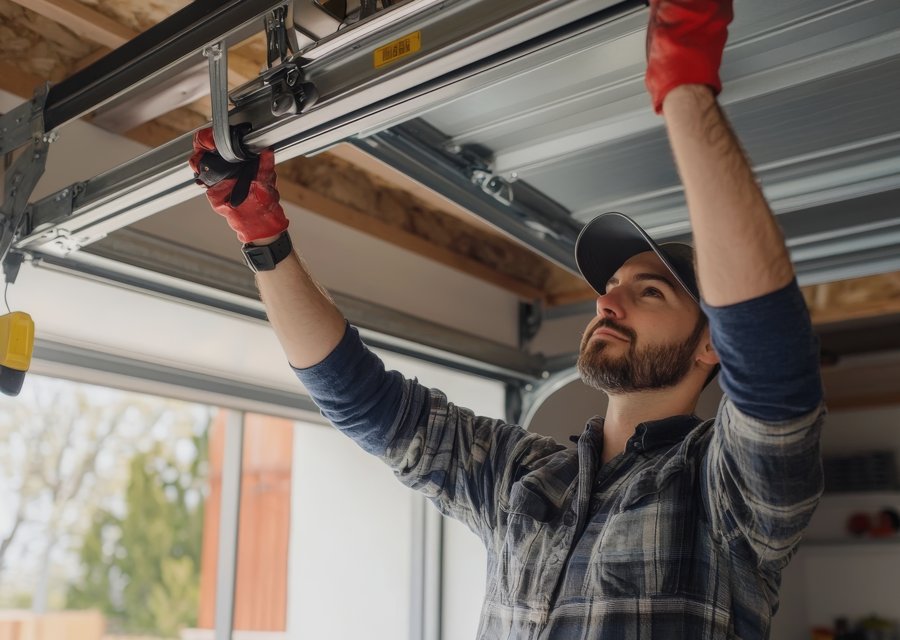 Garage-door work by SOS Garage Door in Catonsville, MD